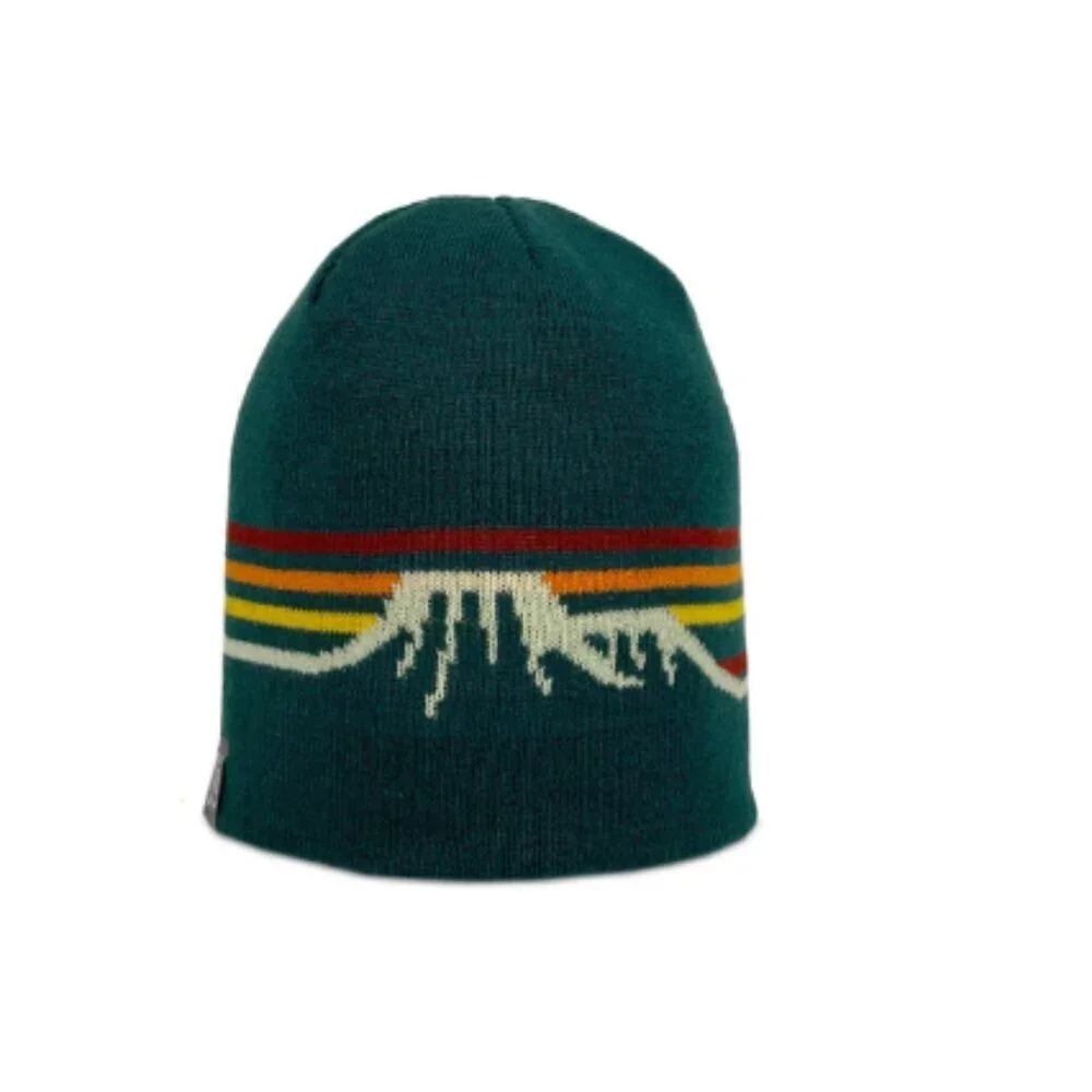 Yo Colorado Table Mesa Beanie Dark Teal NWT Hat Golden Skylly Style Warm